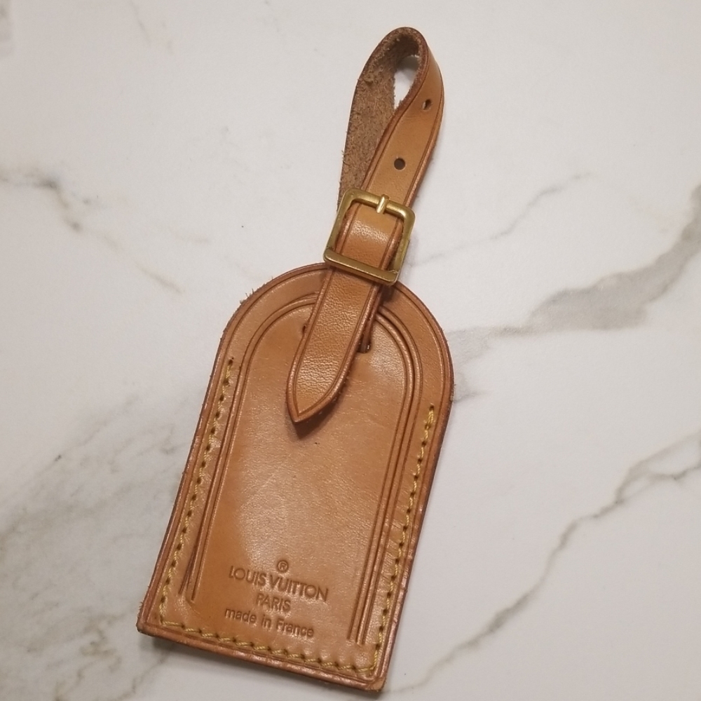 Louis Vuitton Vintage Luggage Tag
